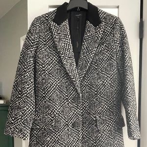 NWT Rag & Bone Wooster Wool Blend Coat
